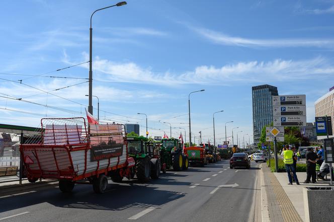 Protest rolników w Poznaniu