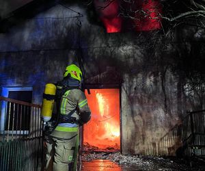 Tragiczny pożar w Rudzie Malenieckiej