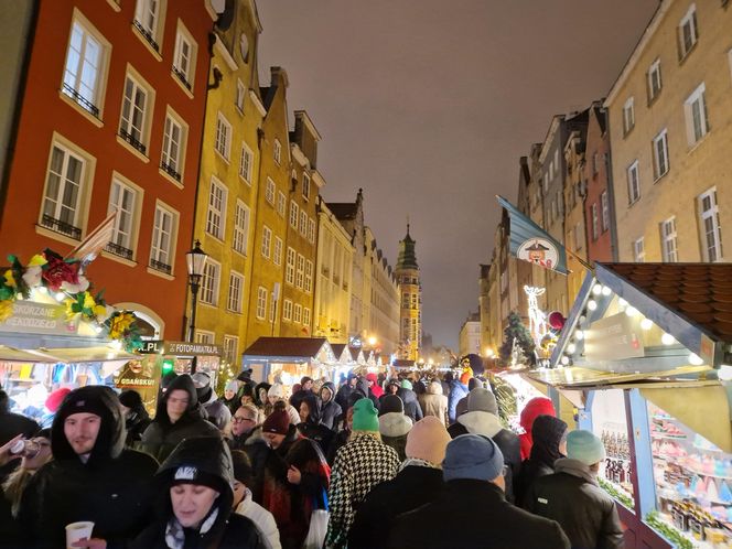 Tłumy na Jarmarku Bożonarodzeniowym w Gdańsku. Pierwszy weekend za nami