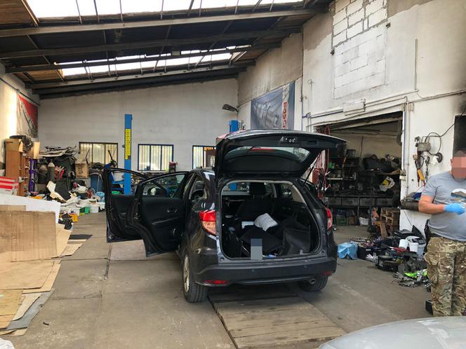 Odzyskali Hondę, nim właściciel zgłosił kradzież