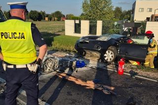 Śmiertelny wypadek w powiecie białobrzeskim - Zginęły dwie osoby 