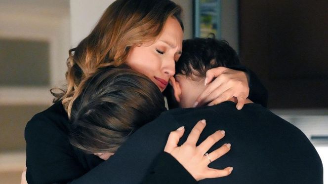 	Barwy szczęścia odc. 3187. Asia Sokalska (Anna Gzyra), Hubert (Marek Molak), Emil (Artem Malashchuk)