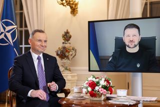 Prezydent Andrzej Duda rozmawiał przez telefon z Wołodymyrem Zełenskim. Kilka minut temu zadzwonił do mnie