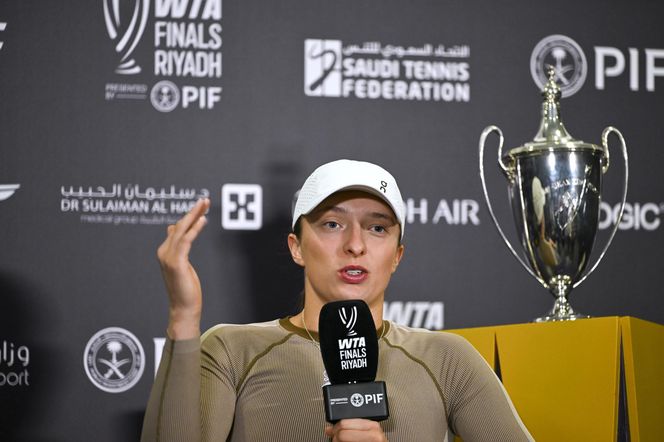 Tenisistki na konferencji WTA Finals