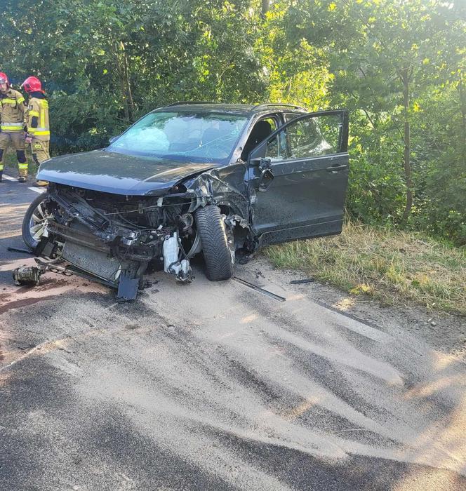 Wypadek z udziałem trzech aut pod Poznaniem