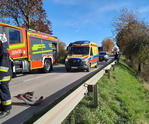 Tragiczny wypadek w miejscowości Wzdół Kolonia. Nie żyją dwie osoby, kolejne dwie są ranne