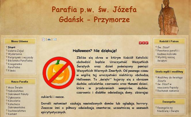 GDAŃSK: KSIĄDZ walczy z HALLOWEEN w szkołach. Proboszcz dba o DUCHOWE BEZPIECZEŃSTWO dzieci. Podczas mszy rozdaje rodzicom wzoru protestów