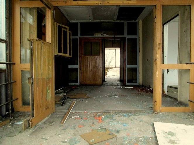 Opuszczony biurowiec PKP w Dąbrowie Górniczej