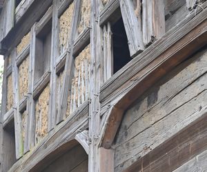 Torhaus - przysłupowy dom bramny z Działoszyna pod Bogatynią