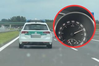 Radiowóz Krajowej Administracji Skarbowej pędził po autostradzie A4! Instytucja komentuje sprawę