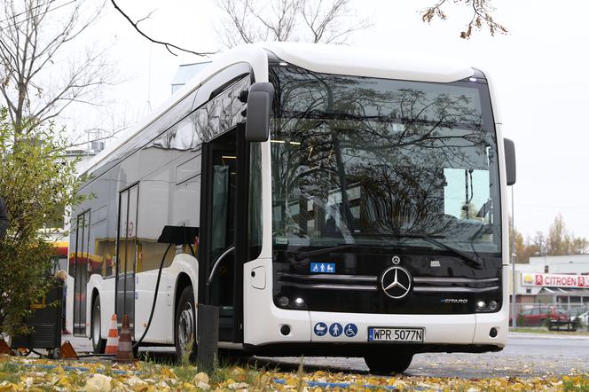 MZA testuje elektryczny autobus Mercedesa