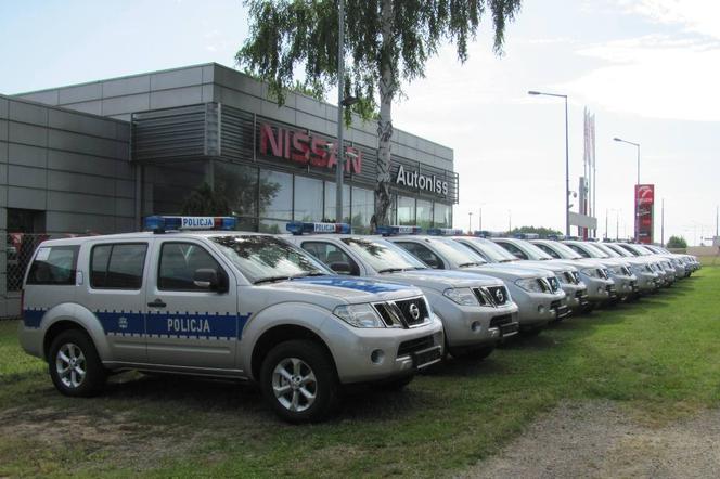 Nowe radiowozy Nissan Pathfinder dla policji