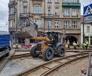 Utrudnienia dla pasażerów. Ulica Gdańska bez tramwajów