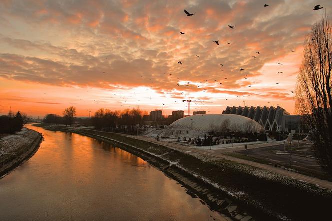 Zachód Słońca nad Wisłokiem [ZDJĘCIE DNIA]