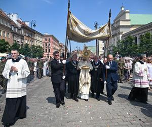 Centralna procesja Bożego Ciała 2024 w Warszawie