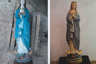 KATASTROFALNA renowacja Maryi! Może konkurować z Jezusem-ziemniakiem? Właściciel nie wierzył własnym oczom