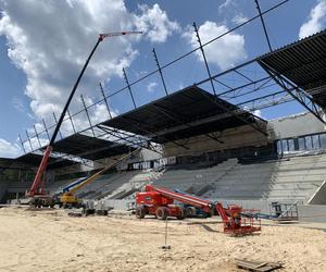 Nowy stadion GKS w Katowicach. Budowa