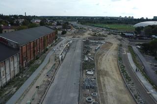 Przedłużenie ulicy Lubelskiego Lipca ’80 nabiera kształtu! TYLKO U NAS zdjęcia z drona