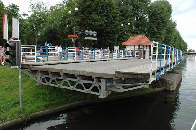 Most obrotowy w Giżycku