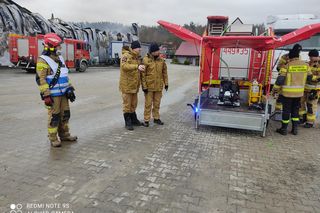 Dwie doby zajęło gaszenie potężnego pożaru w woj. lubelskim