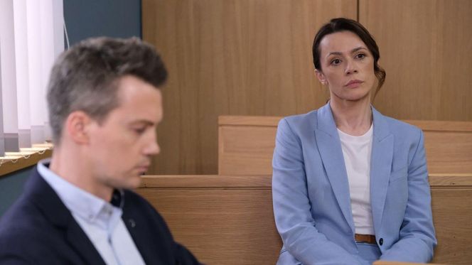 M jak miłość odc. 1874. Jakub Karski (Krzysztof Kwiatkowski), Martyna (Magdalena Turczeniewicz)