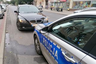 Olsztyn. Stłuczka na ulicy Jagiellońskiej. Agresywnego kierowcę BMW zatrzymał świadek zdarzenia