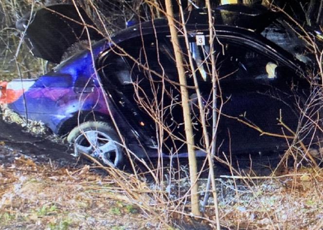 Wypadek BMW w Półsierakowie. Zginęły dwie osoby [GALERIA]