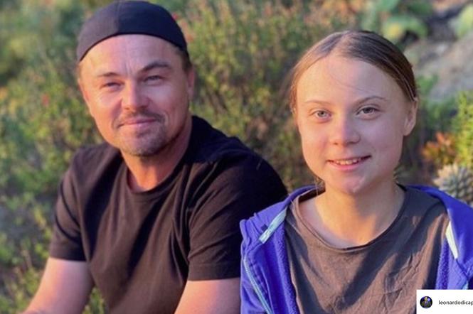 Leonardo DiCaprio i Greta Thunberg