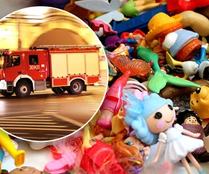 Zabawki za milion złotych spłonęły w jednej chwili! Pożar w Tarnowskich Górach
