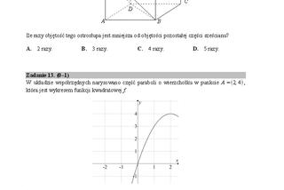 matura próbna 2014 CKE matematyka 3