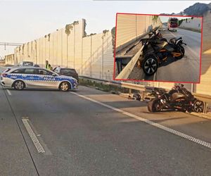 Tragiczny wypadek na S8. Nie żyje motocyklista, droga w kierunku Warszawy zablokowana!