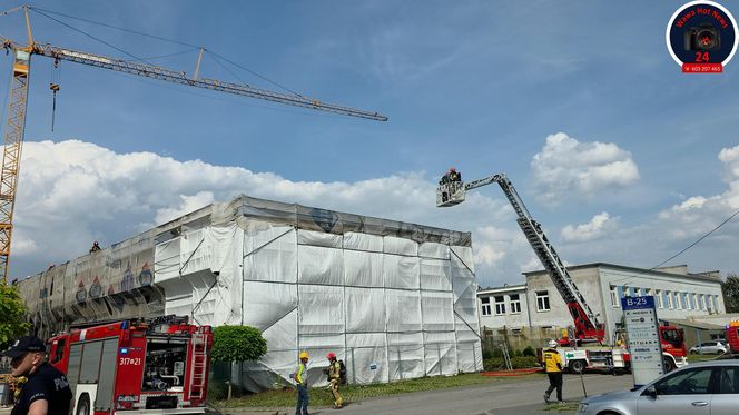 Pożar w Instytucie Lotnictwa w Warszawie! Ewakuacja 25 osób