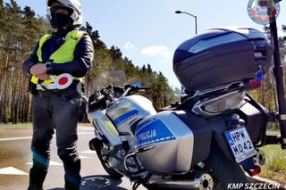 Kontrole szczecińskich funkcjonariuszy policji w majówkę