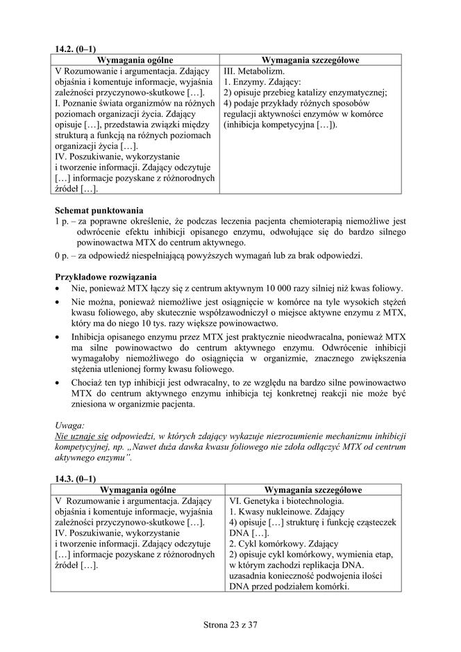 Matura 2018 z biologii [ARKUSZE CKE, ODPOWIEDZI]