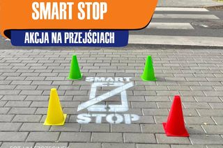 „Smart Stop” na pasach – nowa akcja w Szczecinku