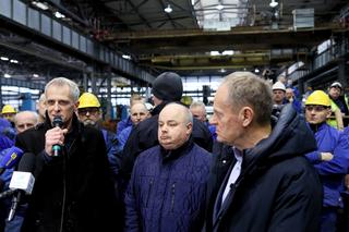 Donald Tusk w Rafako w Raciborzu