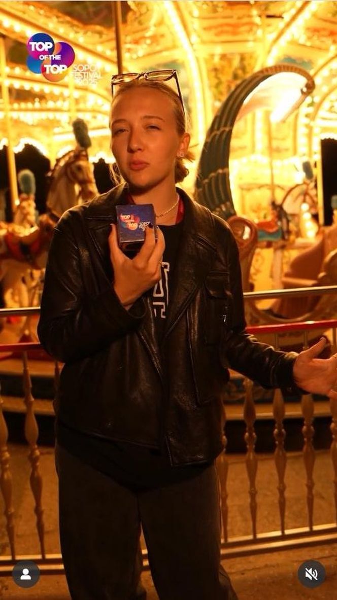 Wnuczka Grażyny Szapołowskiej podbiła Sopot! Pokazała kulisy festiwalu