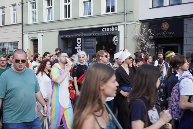 Igry 2024. Barwny korowód studentów przeszedł ulicami Gliwic