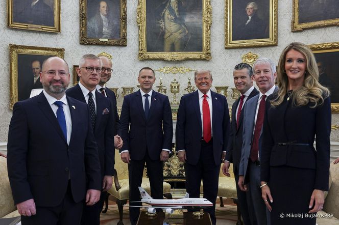 Spotkanie Donalda Trumpa z Karolem Nawrockim