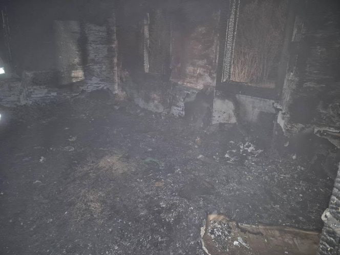 Tragiczny pożar w woj. lubelskim
