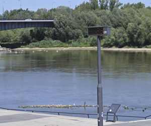 Niski stan wody w Wiśle