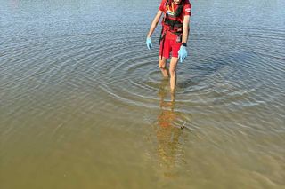 Makabryczne znalezisko nad Wisłą! Plażowicz wyłowił ludzką czaszkę