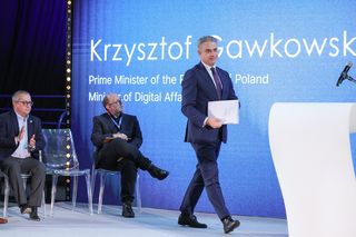 Krzysztof Gawkowski na otwarciu ECSC