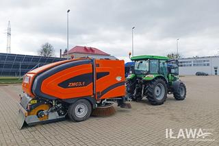 Zamiatarki wyjechały na iławskie ulice