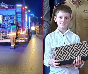 10-letni Iwo uratował swoją rodzinę przed pożarem! Strażacy mówią o bohaterstwie chłopca