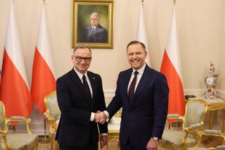 Spotkanie Andrzeja Dudy z Karolen Nawrockim