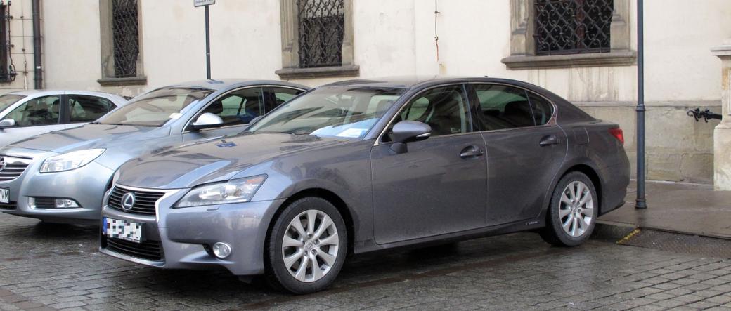 Lexus GS 300h - Jacek Majchrowski ma nową limuzynę