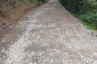 Remont ul. Skalnej w Nowym Sączu 