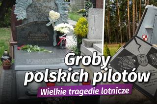 Katastrofa pod Mirosławcem, Gwiazda Polski i rekordziści. Groby tragicznie zmarłych pilotów. Niezapomniani