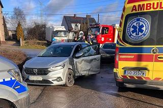 Policyjny pościg trasą DK 86 od Będzina do Trzebiesławic